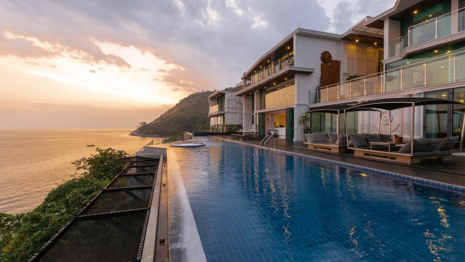 Villa Thousand Cliffs Nai Harn Exteriör bild