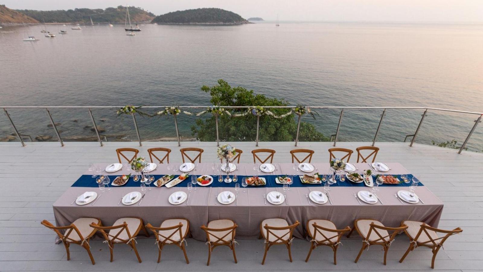 Villa Thousand Cliffs Nai Harn Exteriör bild