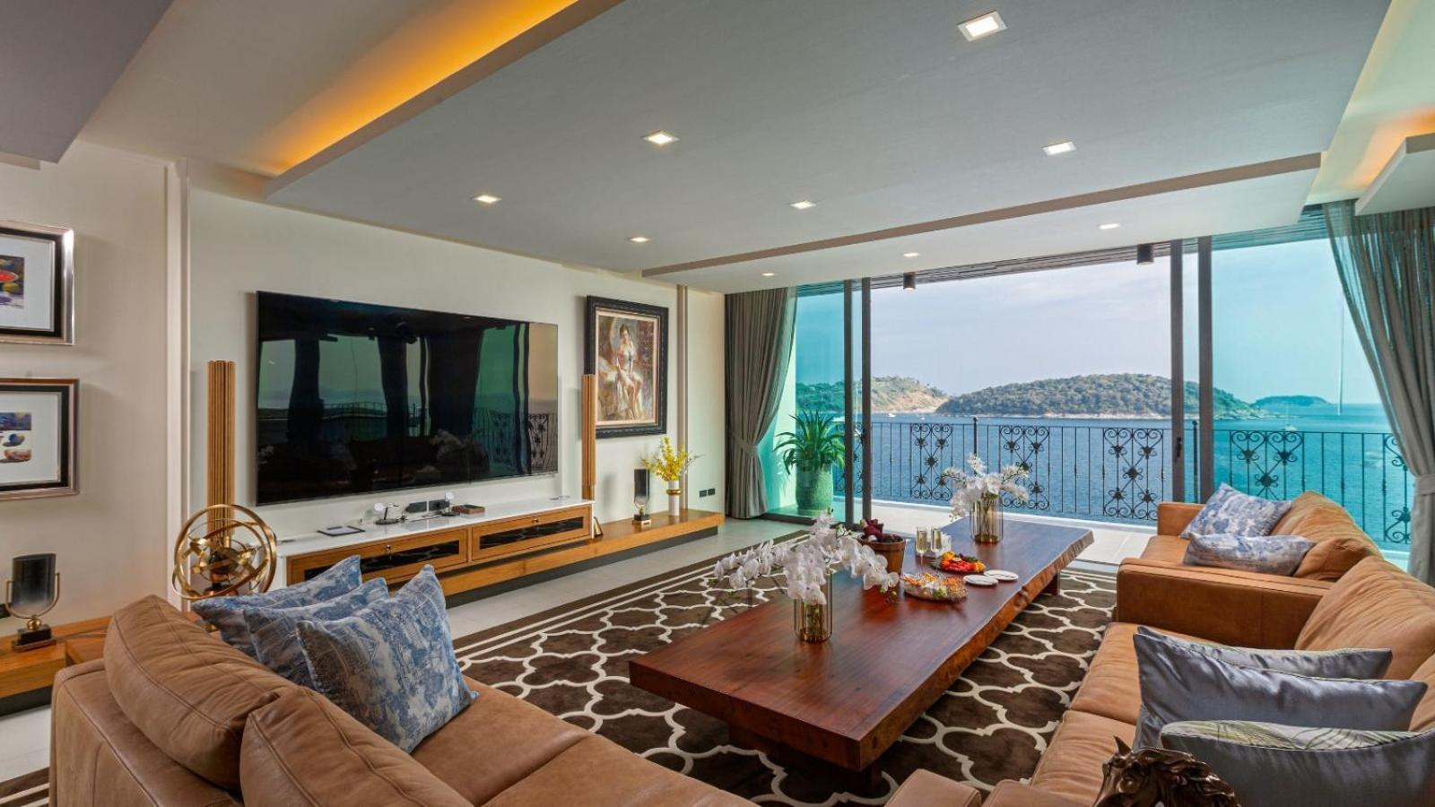 Villa Thousand Cliffs Nai Harn Exteriör bild