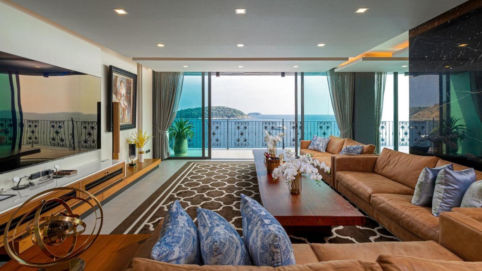 Villa Thousand Cliffs Nai Harn Exteriör bild