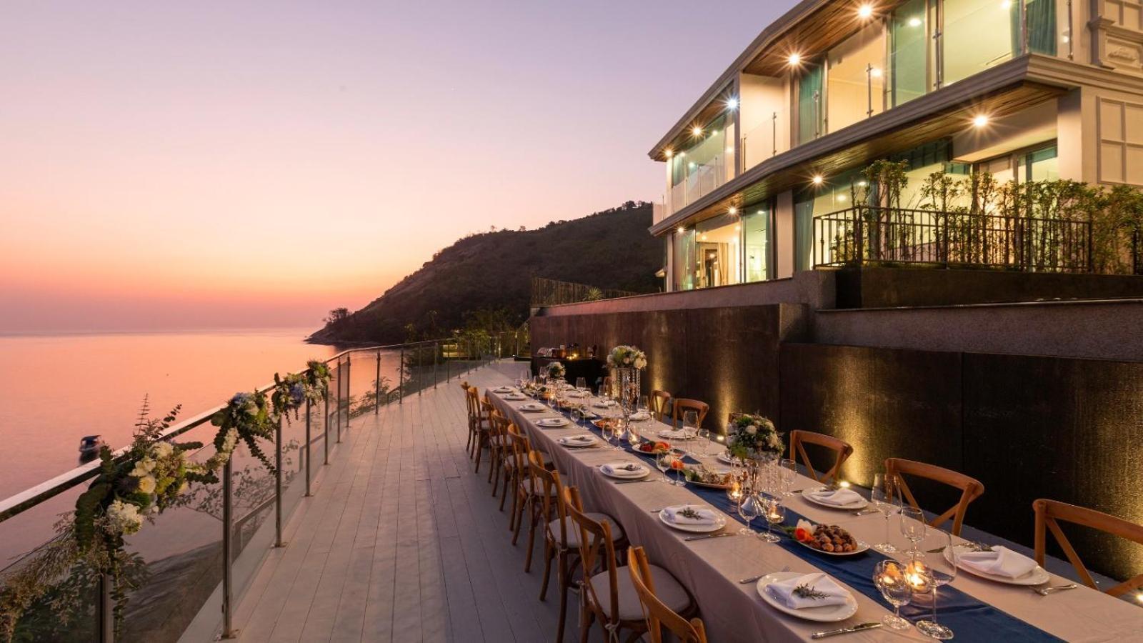 Villa Thousand Cliffs Nai Harn Exteriör bild