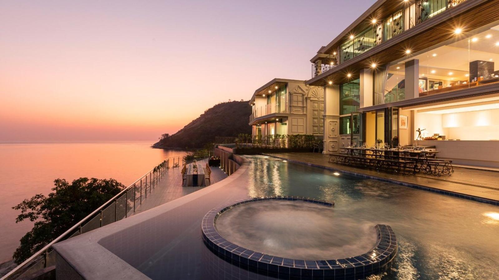 Villa Thousand Cliffs Nai Harn Exteriör bild