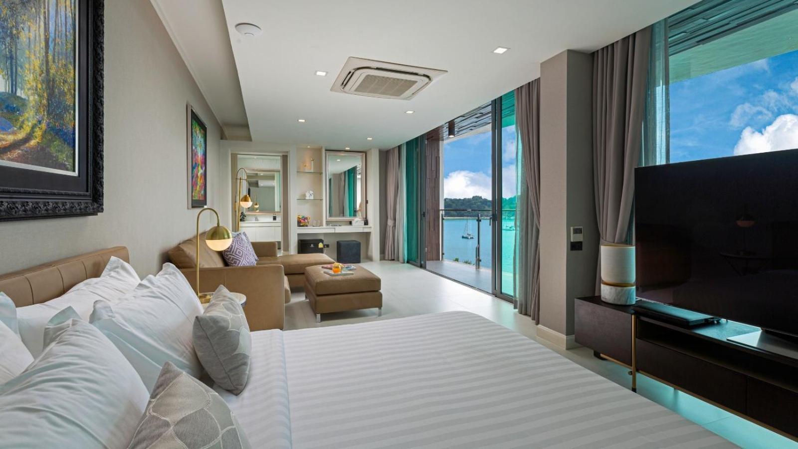 Villa Thousand Cliffs Nai Harn Exteriör bild