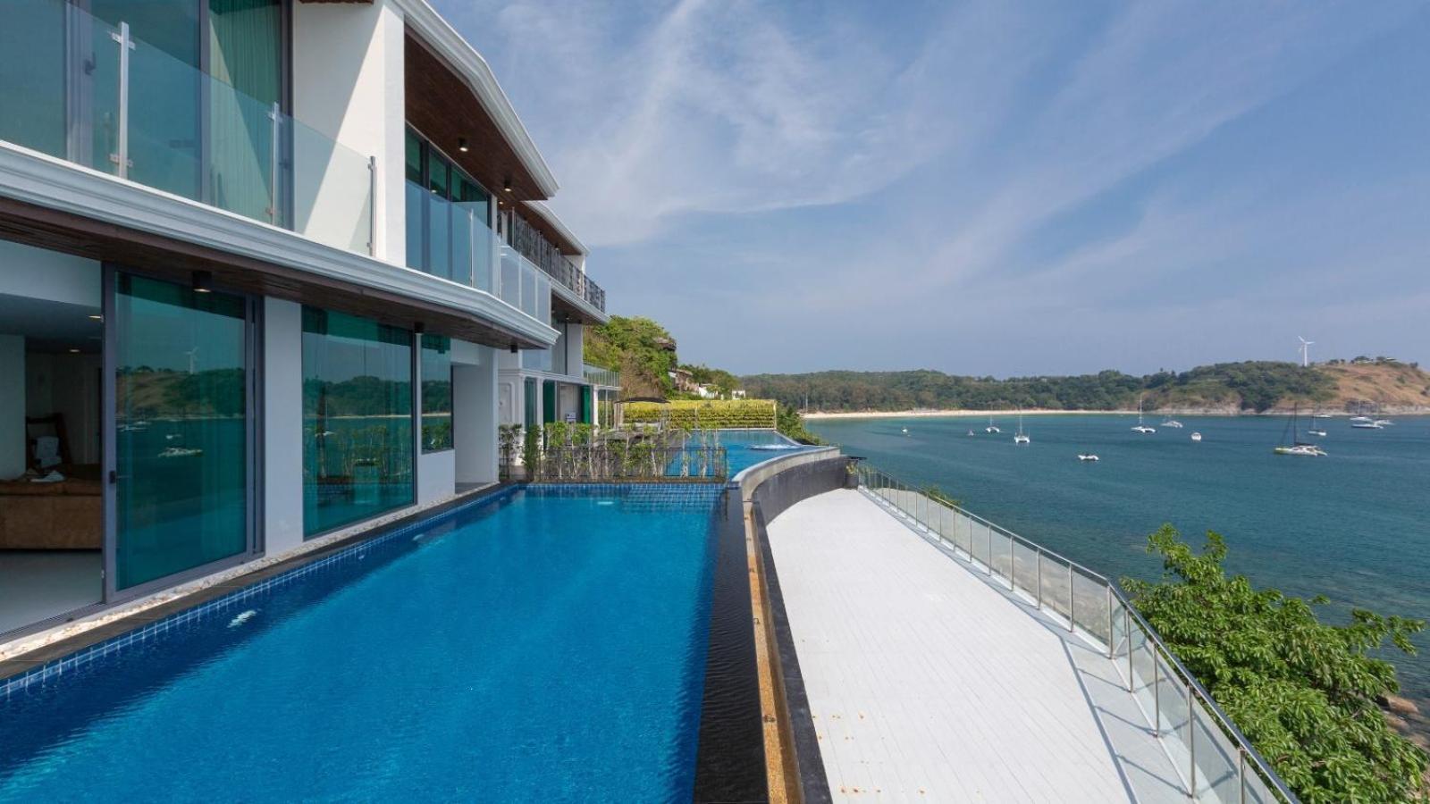 Villa Thousand Cliffs Nai Harn Exteriör bild