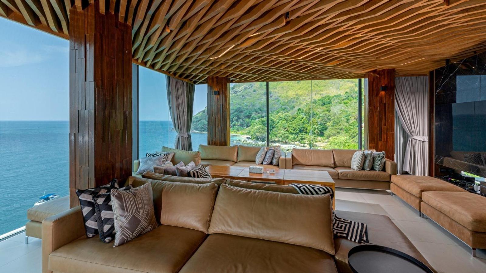 Villa Thousand Cliffs Nai Harn Exteriör bild